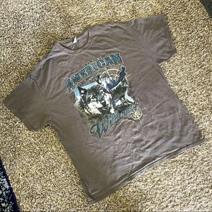 Great American Wilderness Wolf Graphic Tee